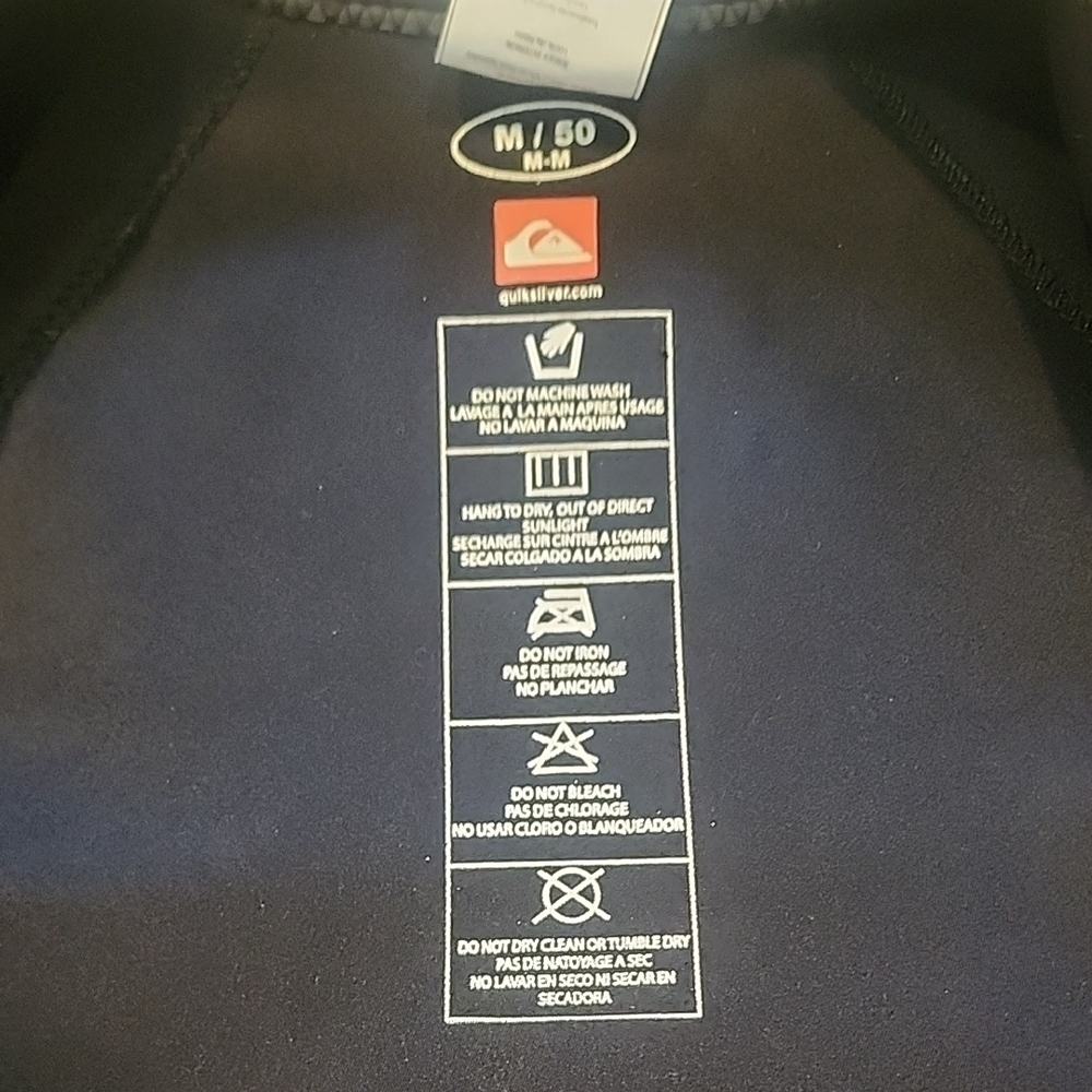 Quiksilver Black and Yellow Surf Jacket - Picture 8 of 12